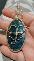 Lovely Green Moss Agate Pendant